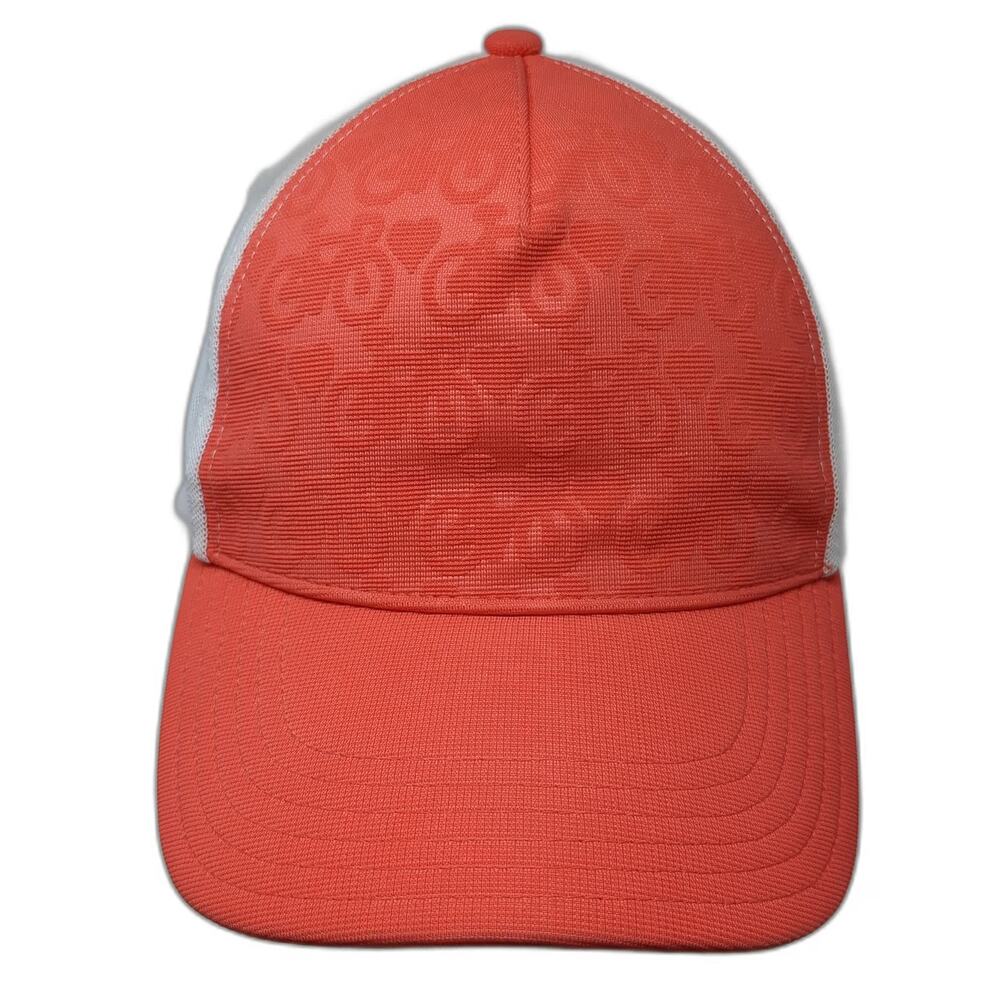 Pistil 5 Panel Pink White One Size Mesh Back Adjustable Outdoor Breathable Hat